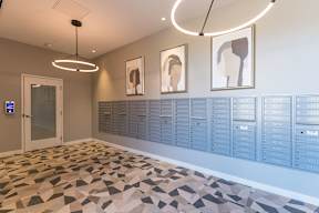 Clubhouse package and mail room