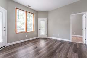 Living room with balcony
