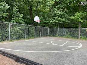 Outdoor Basketball Court for Residents