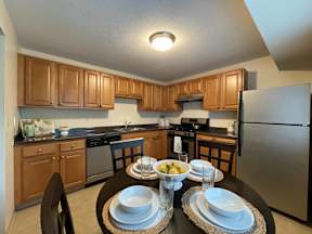 Kitchen in Model Apartment