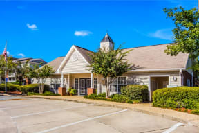 Clubhouse Landscape at Reserve at Park Place, Hattiesburg, Mississippi, 39402