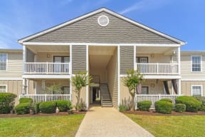 our apartments offer a patio