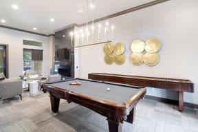 a pool table at homewood suites by hilton houston stafford sugar land  at Kingston Crossing Apartment Homes, Bossier City, 71111