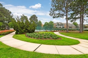 the preserve at ballantyne commons community walkway