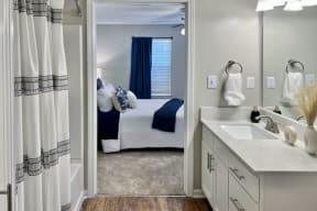 Beautiful Bathroom at Reserve at Park Place Apartment Homes, Hattiesburg, 39402