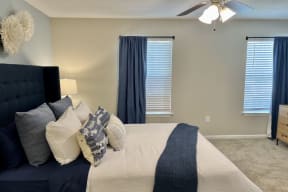 Guest Bedroom with a View at Reserve at Park Place Apartment Homes, Mississippi, 39402
