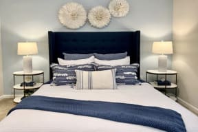 Elegant Bedroom at Reserve at Park Place Apartment Homes, Hattiesburg, MS, 39402