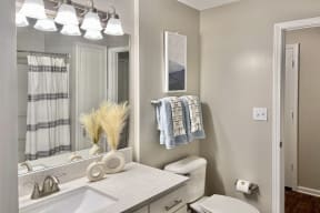 Luxury Bathroom at Reserve at Park Place Apartment Homes, Hattiesburg, 39402