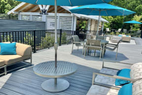 Beautiful Outdoor Lounge at Reserve at Park Place Apartment Homes, Mississippi, 39402