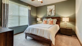 Elegant Bedroom at Audubon Park Apartment Homes, Zachary