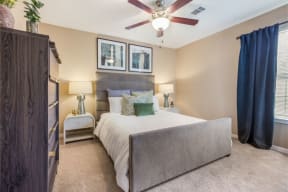 Hallway Bedroom  at Reserve at Gulf Hills Apartment Homes, Ocean Springs, Mississippi
