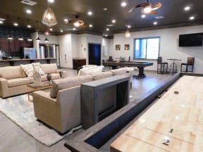 Clubhouse Lounge at Reserve of Gulf Hills Apartment Homes, Mississippi