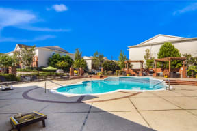 Resort Style Pool at Reserve at Park Place Apartment Homes, Hattiesburg, MS