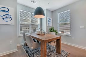 Dining Room or Home Office Space at Alta Croft, Charlotte, NC