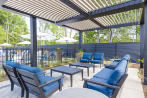 Outdoor Patio at The Club West at Pearl River, Pearl River, 10965