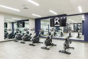 Peloton Bikes at The Kingsley, Fairfield, New Jersey