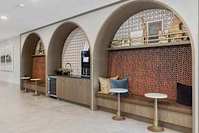 Social Nooks at The Pearl at Station Bay, South Amboy New Jersey
