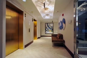 Elevators at The Saratoga Apartments, Washington, DC