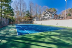 Amberwood at Lochmere, Cary NC, tennis court