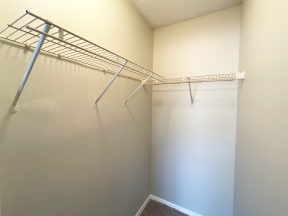 Amberwood at Lochmere, Cary NC, one bedroom walk-in closet