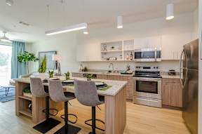Fitted Kitchen at Lofts at South Lake, Clermont, Florida
