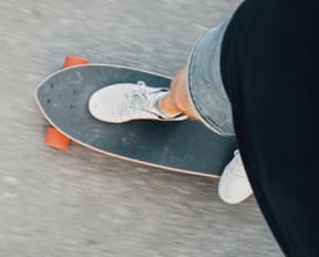 skateboarding