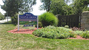 Property Signage at Maple Grove, Lincoln, NE, 68521