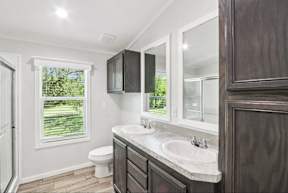 Bathroom at Woodview Apartments, Texas