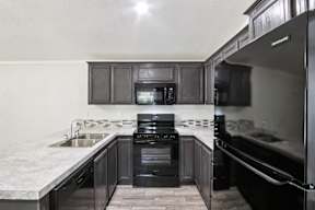 Kitchen Space at Woodview Apartments, Austin, TX, 78704