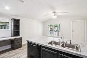 Open Kitchen at Woodview Apartments, Austin