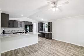 Contemporary Kitchen at Woodview Apartments, Texas