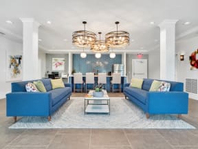 Clubhouse interior