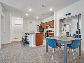 Dining room kitchen