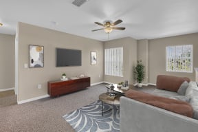 Stylish Tv Cabinet In Living Room
