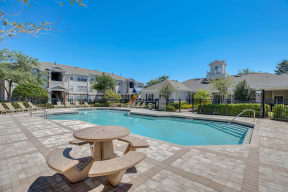 Resort-style pool