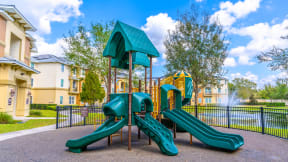 playground with slides