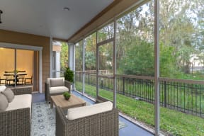 Screened in Patio