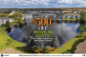 500 off move in costs on select a bedroom apartment homes