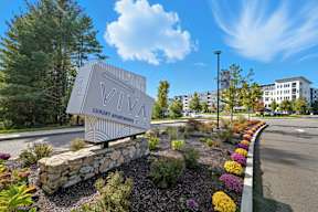 Entrance Sign at Viva Lakeshore, Bridgewater, Massachusetts