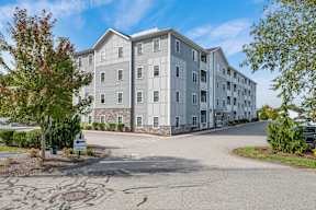 Large Apartment building at Four Winds Apartments, Fall River, Massachusetts