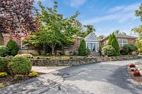 Driveway at Four Winds Apartments, Fall River
