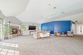 Spacious Living Room at Four Winds Apartments, Fall River, Massachusetts