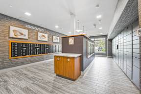 Mailroom at Viva Lakeshore, Bridgewater, Massachusetts