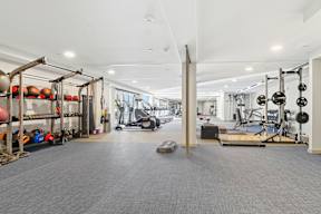 Spacious Fitness Center at Viva Lakeshore, Bridgewater