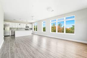 Vacant Room with Wooden Floor at Viva Lakeshore, Massachusetts