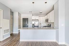 Modern Kitchen at Four Winds Apartments, Fall River, Massachusetts