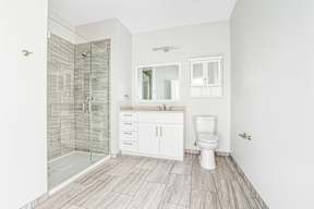 Bathroom with Toilet at Viva Lakeshore, Bridgewater, MA, 02324
