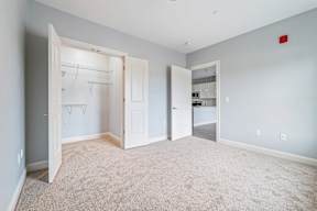 Room with closets at Four Winds Apartments, Fall River, MA, 02720
