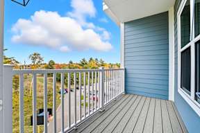 Balcony at Viva Lakeshore, Bridgewater