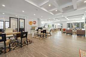 Spacious Living Room and Dining Area at Park Circle Village Apartments, North Charleston